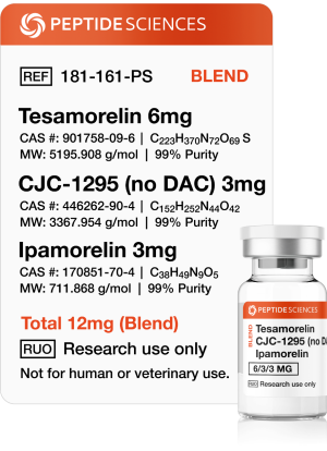 tesamorelin cjc-1295 ipamorelin peptide